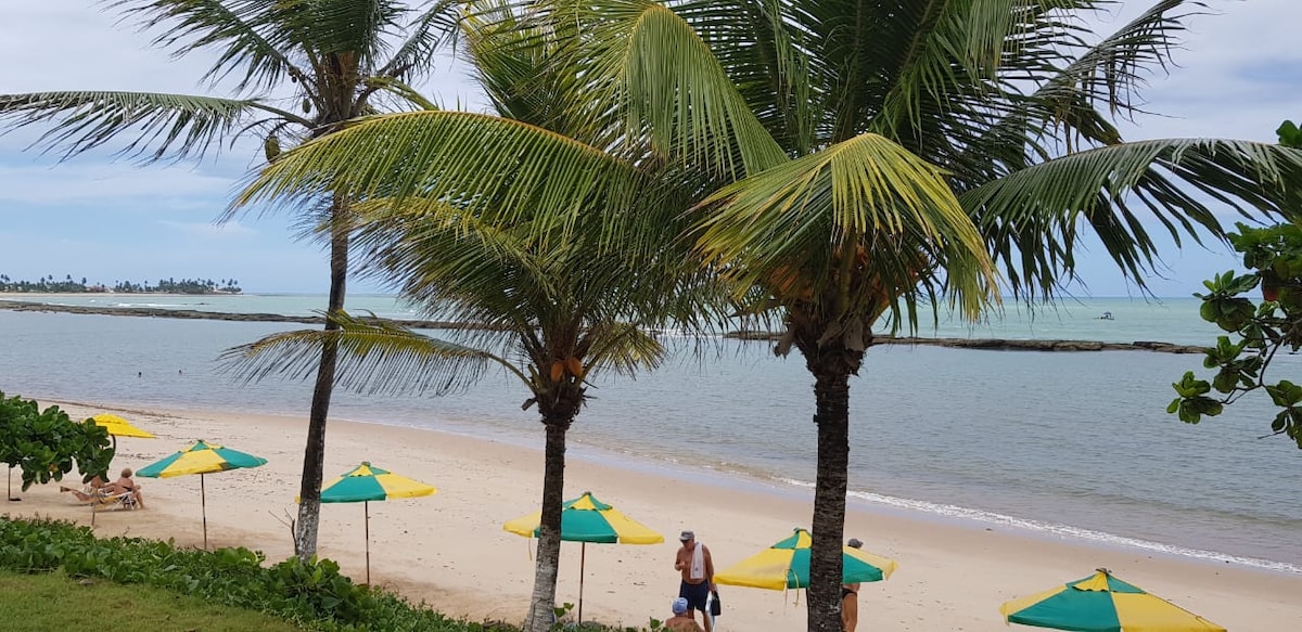 Hóspede na praia